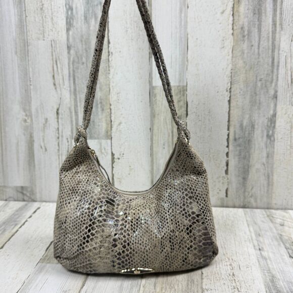 Elliott Lucca Snakeskin Pattern Leather
Shoulder Bag - Picture 2 of 11